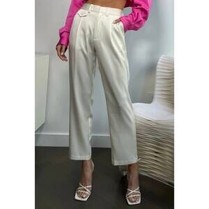 NEW KIMBERLY TAYLOR amanda trouser pant in ivory